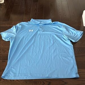 Under Armour Light Blue Polo Shirt